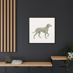 The Dalmatian Canvas — Framed Wall Art