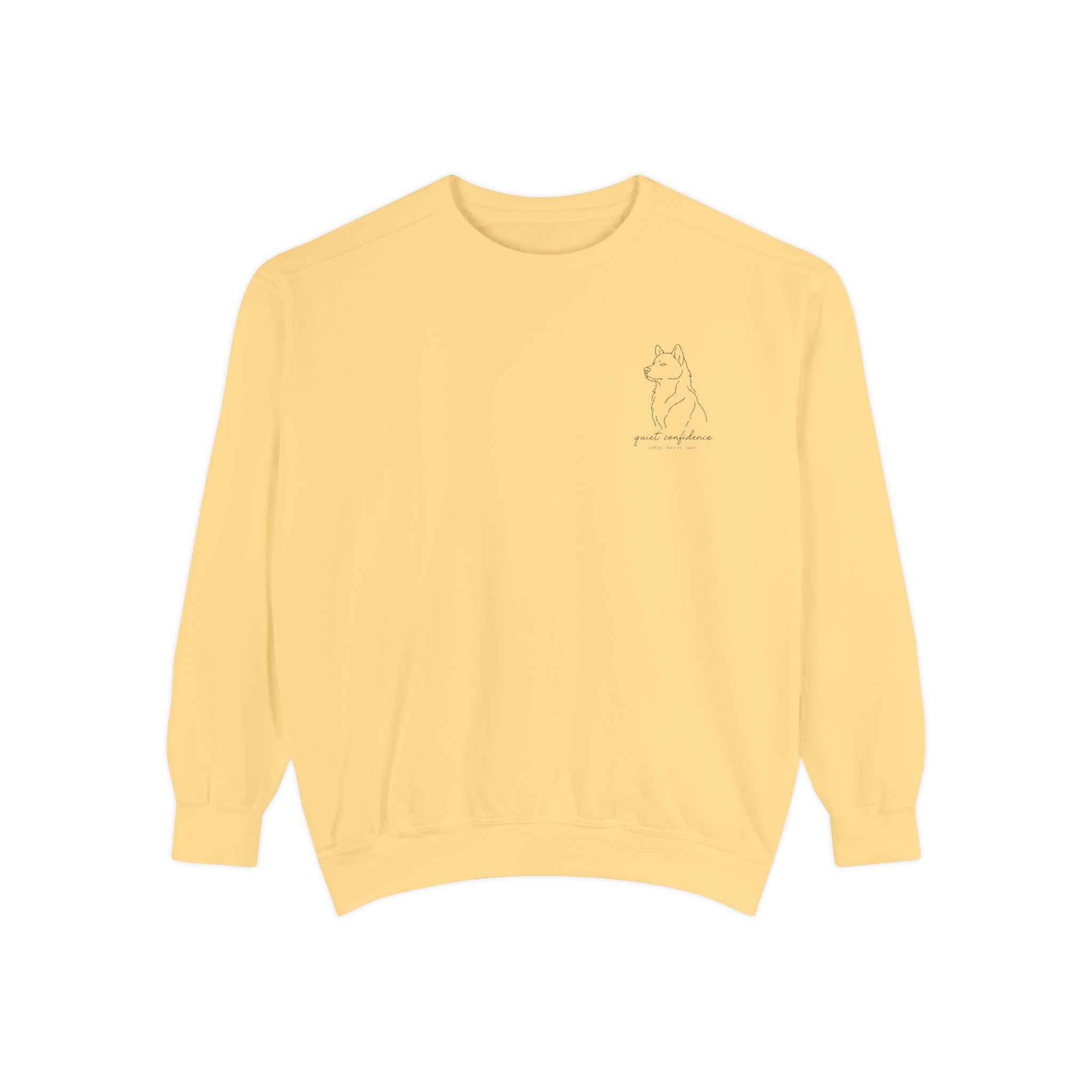 The Outline Crewneck — Chest Embroidery — view 3