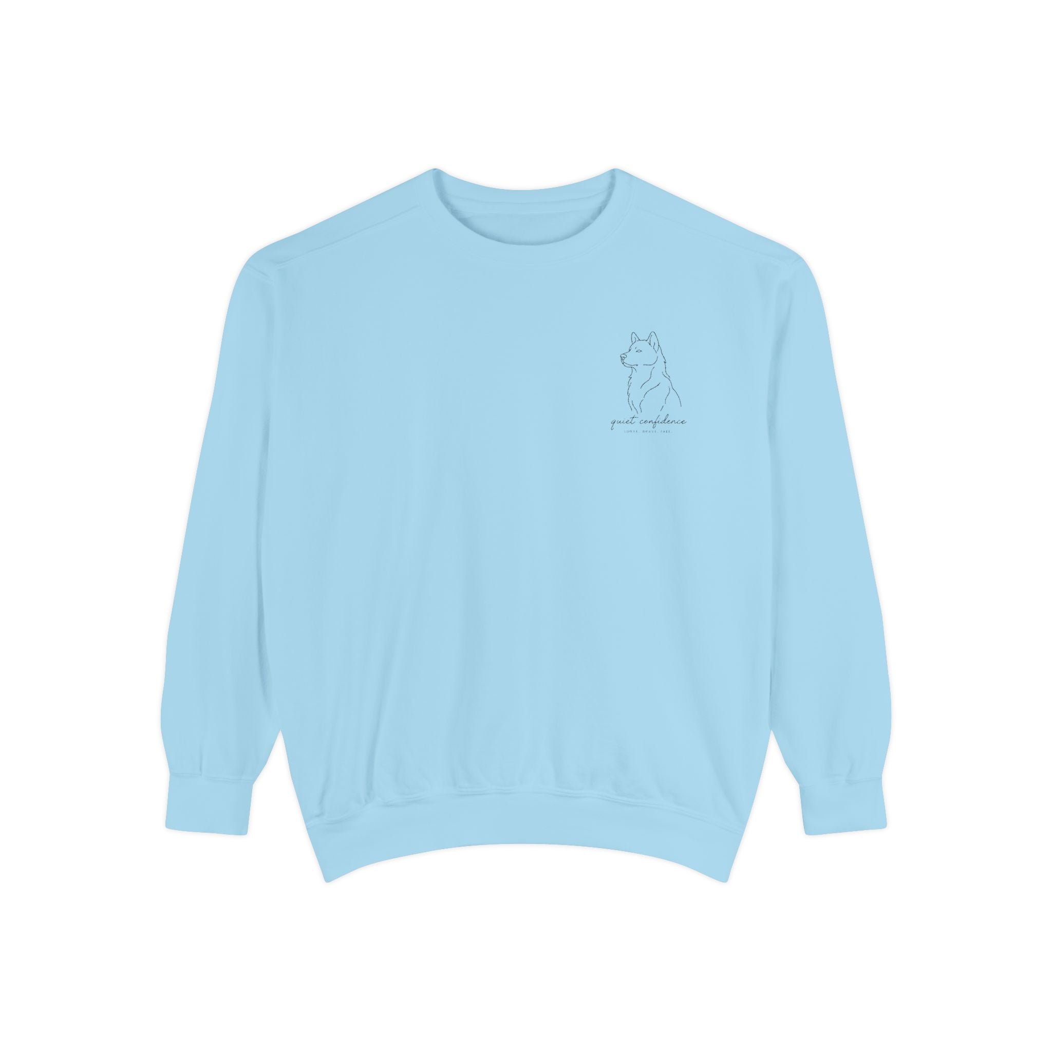 The Outline Crewneck — Chest Embroidery — view 5