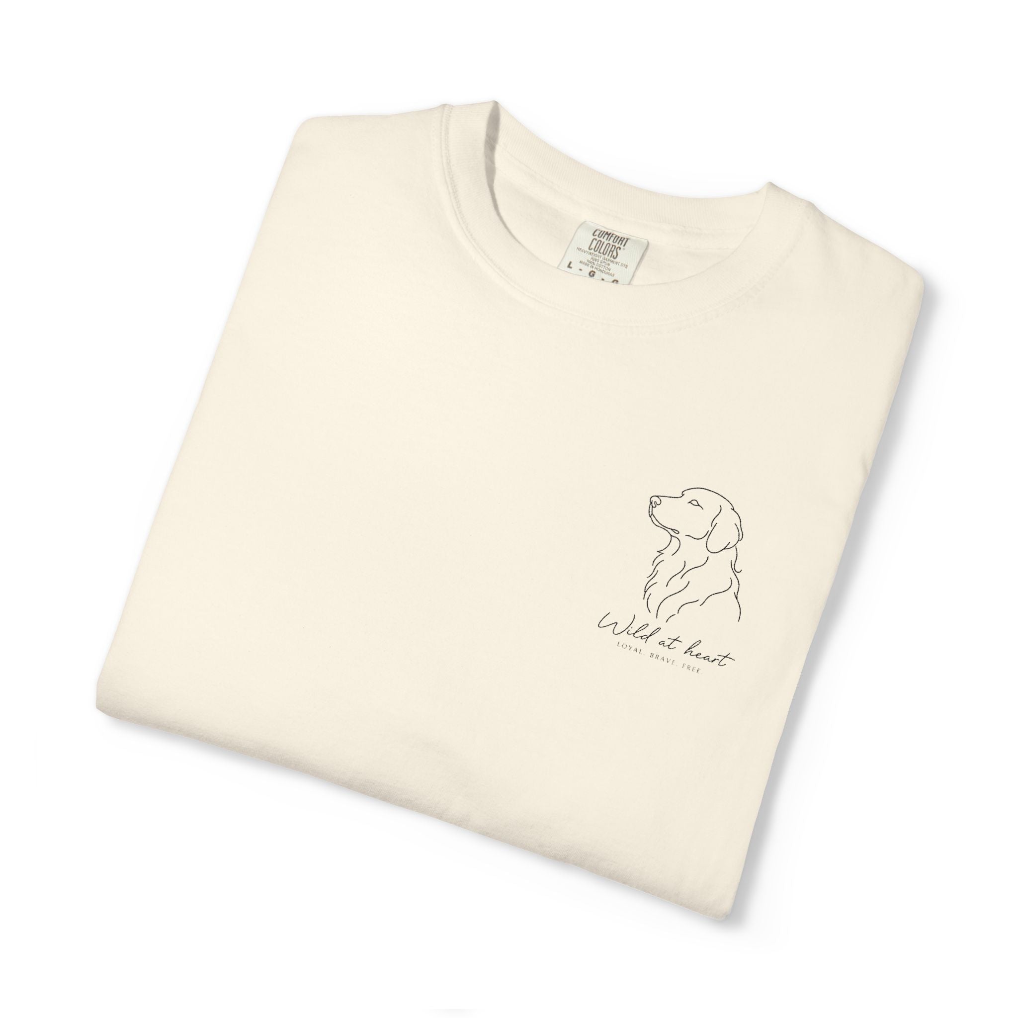 The Pocket Outline Tee — Minimalist Dog — view 18