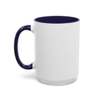 Custom Name Bulldog Portrait Illustration Accent Coffee Mug (11, 15oz) - Stoic Strength - Tenacious, Kind, Steadfast — view 34
