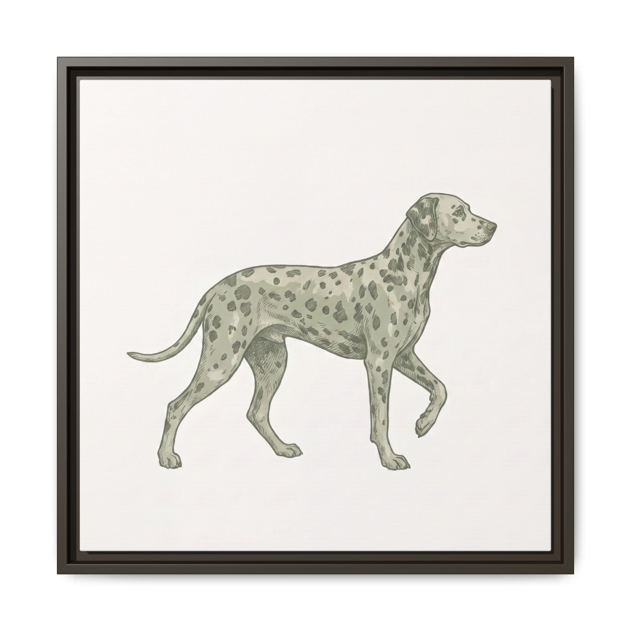 The Dalmatian Canvas — Framed Wall Art — view 22