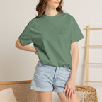 The Pocket Outline Tee — Minimalist Dog