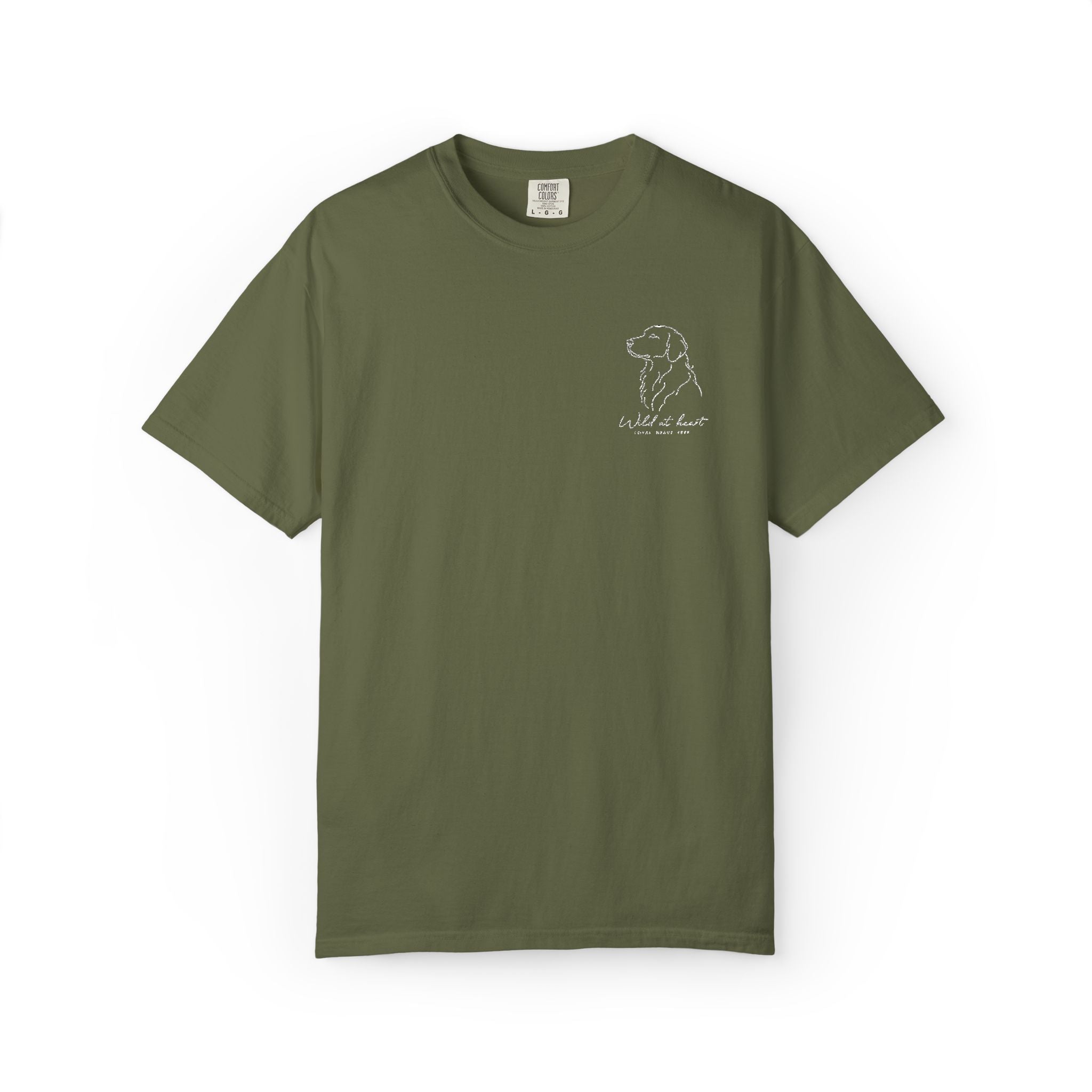 The Wild at Heart Tee — Embroidered Labrador — view 6