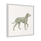 The Dalmatian Canvas — Framed Wall Art