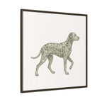 The Dalmatian Canvas — Framed Wall Art