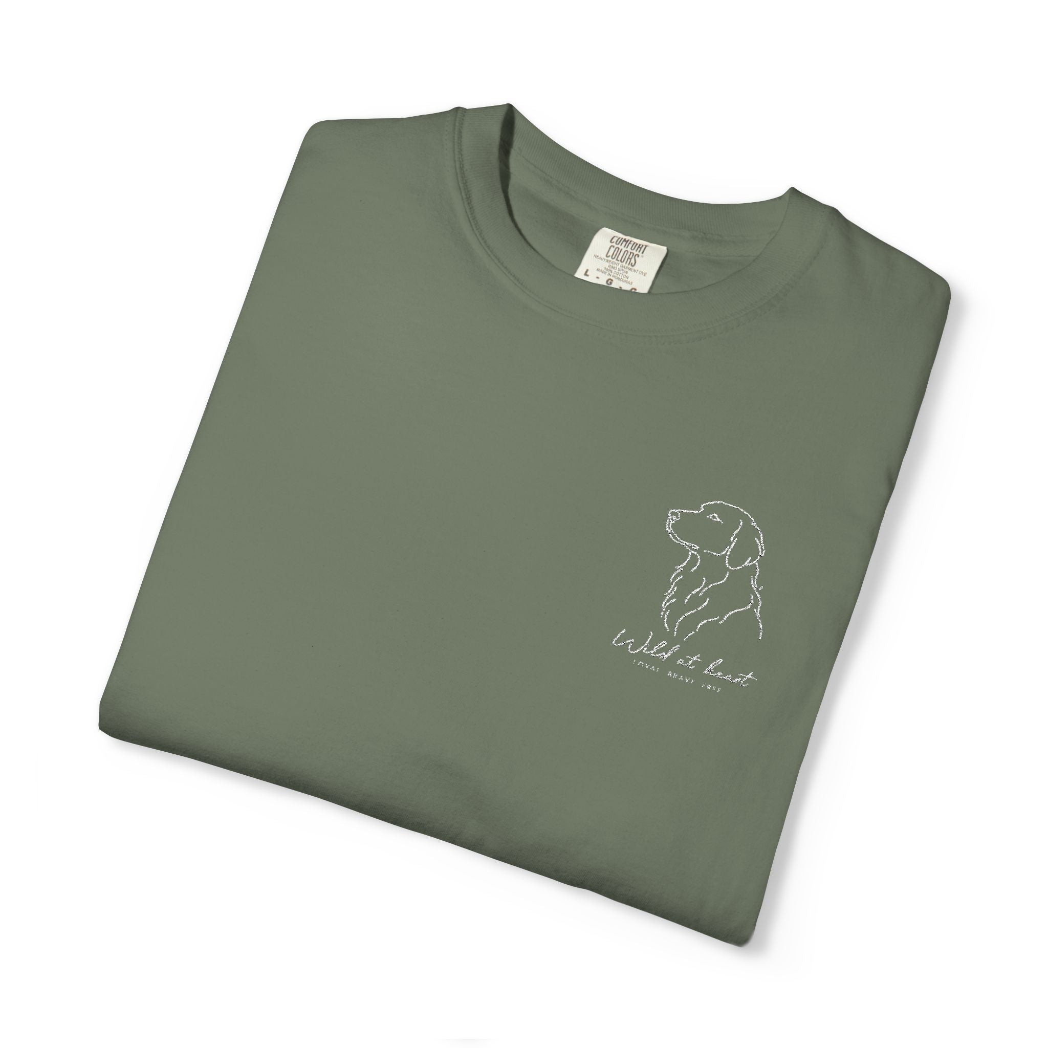 The Wild at Heart Tee — Embroidered Labrador — view 35