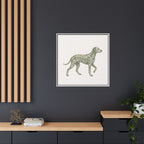 The Dalmatian Canvas — Framed Wall Art