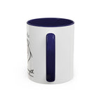 Custom Name Bulldog Portrait Illustration Accent Coffee Mug (11, 15oz) - Stoic Strength - Tenacious, Kind, Steadfast — view 23
