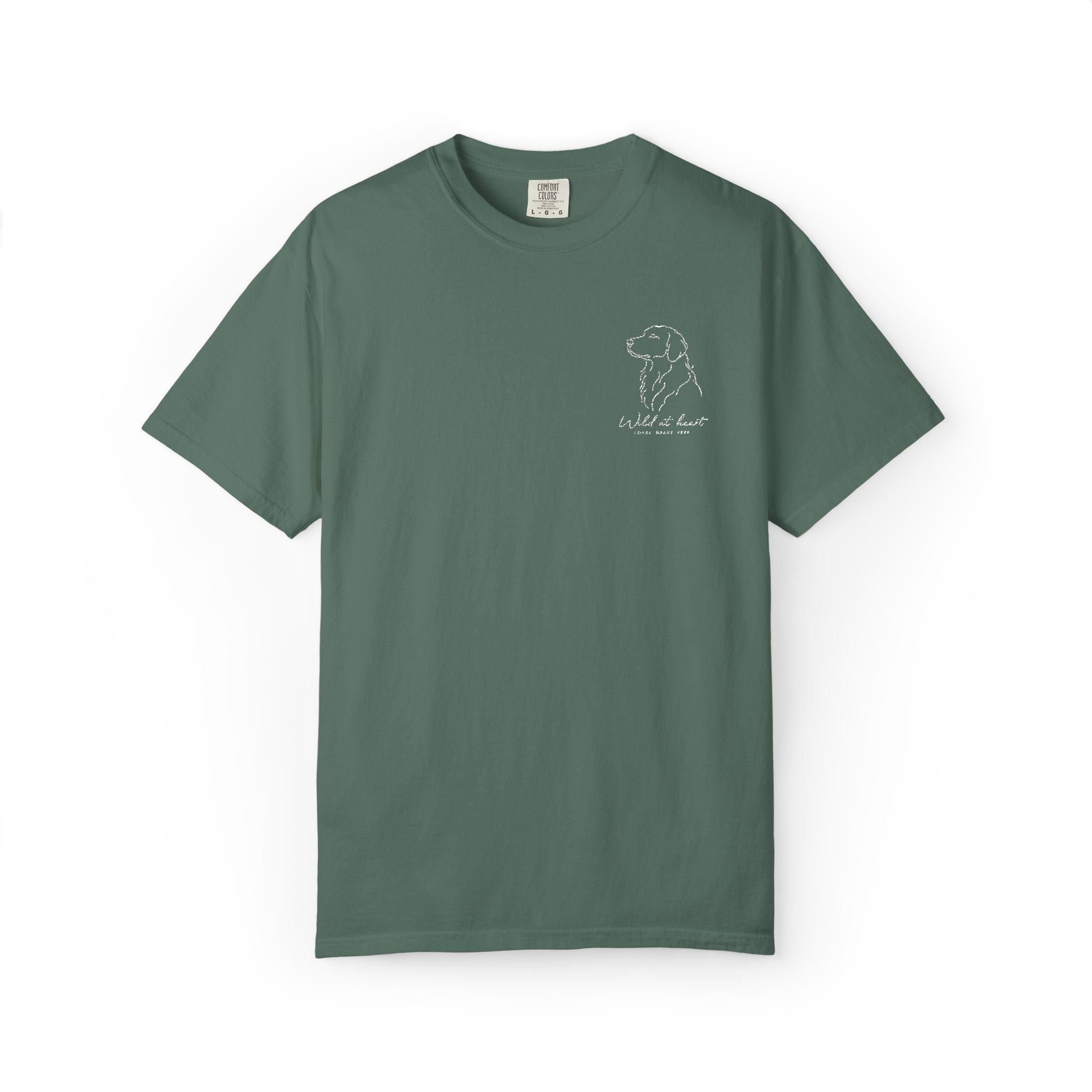 The Wild at Heart Tee — Embroidered Labrador — view 9