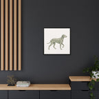 The Dalmatian Canvas — Framed Wall Art