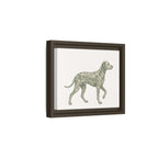 The Dalmatian Canvas — Framed Wall Art