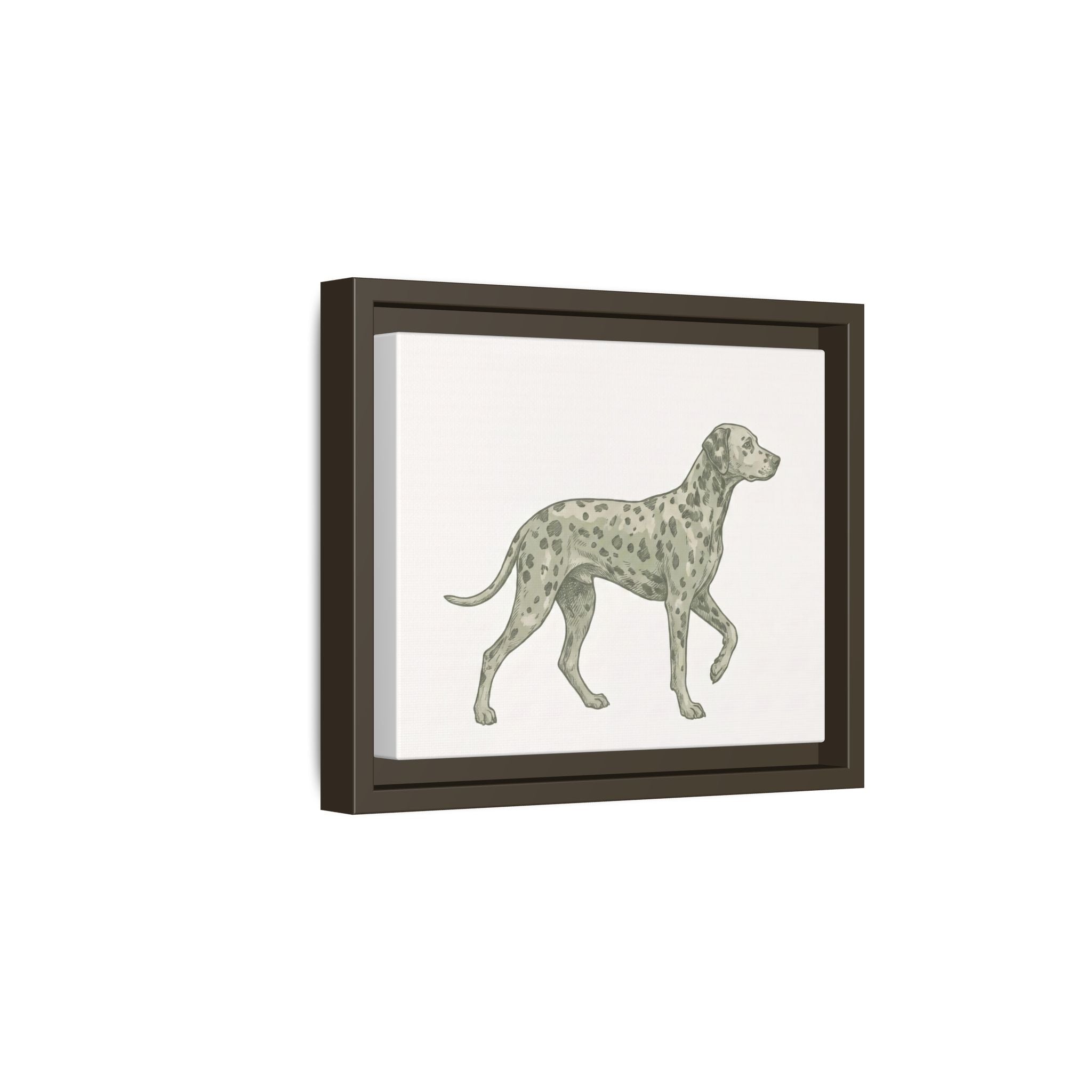 The Dalmatian Canvas — Framed Wall Art
