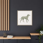The Dalmatian Canvas — Framed Wall Art