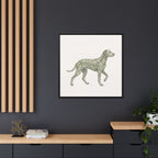 The Dalmatian Canvas — Framed Wall Art