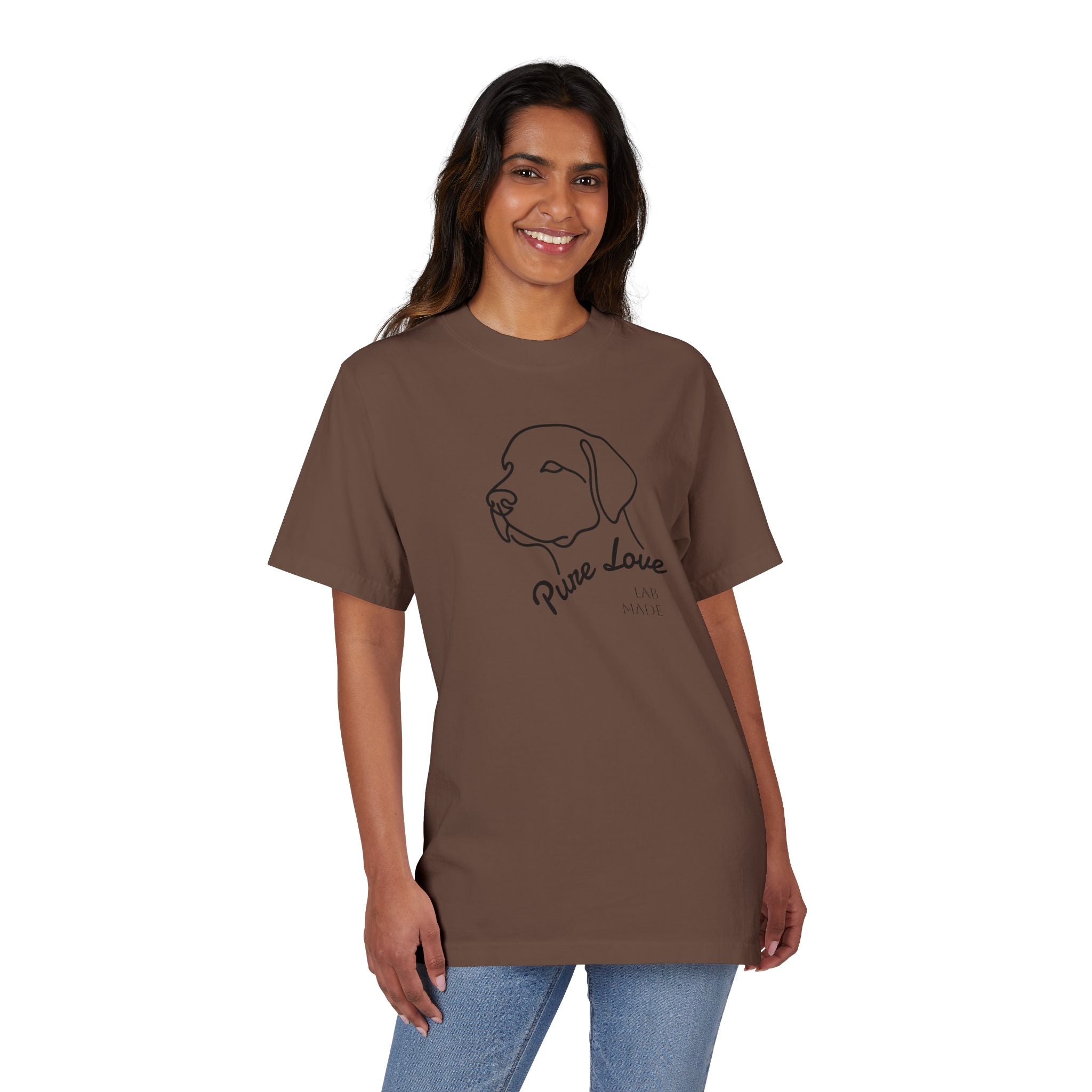 The Lab Line-Art Tee — Minimalist Print — view 15