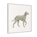 The Dalmatian Canvas — Framed Wall Art
