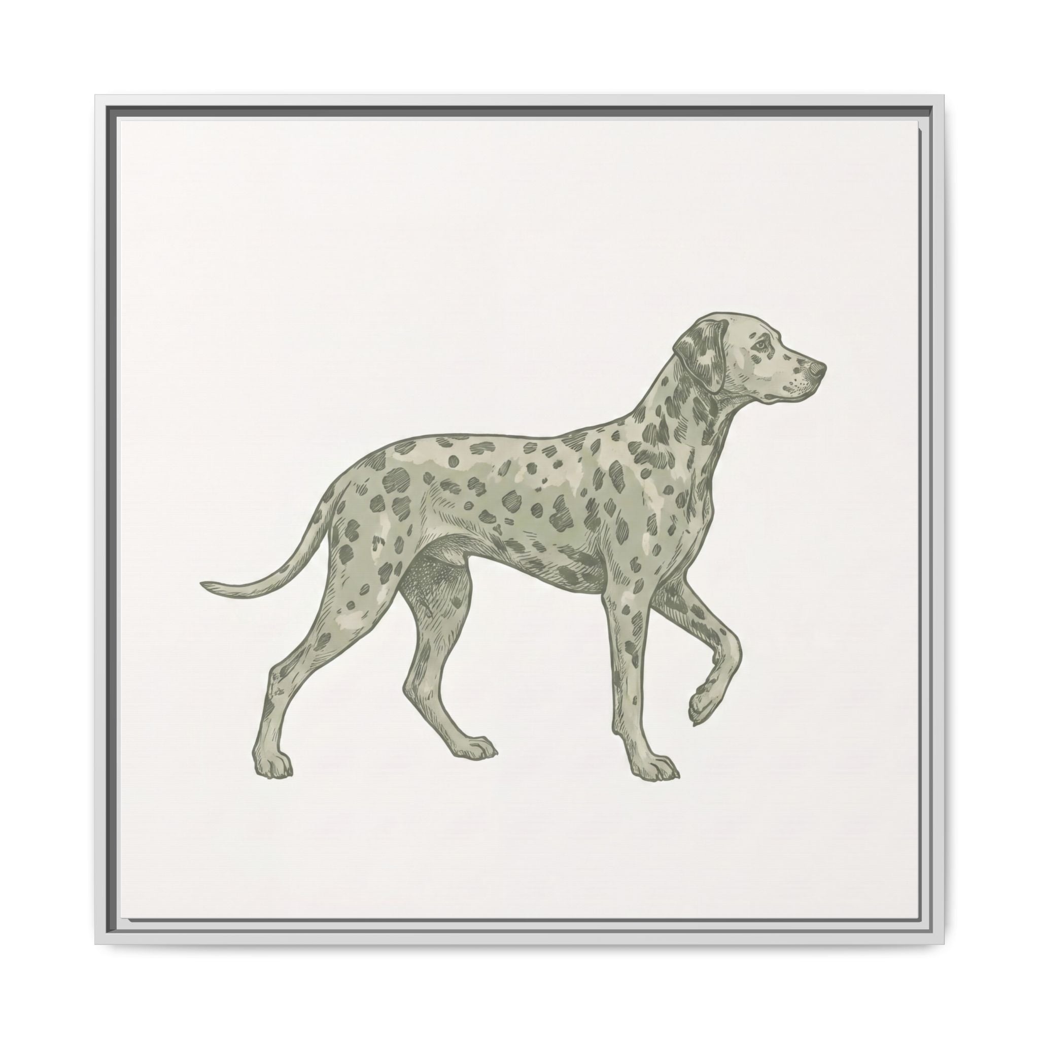The Dalmatian Canvas — Framed Wall Art — view 40