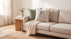 Custom Pet Artwork and Name Woven Pillow — view 2