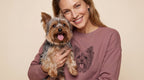 The Portrait Crop — Custom Pet Face Cropped Sweatshirt — view 4