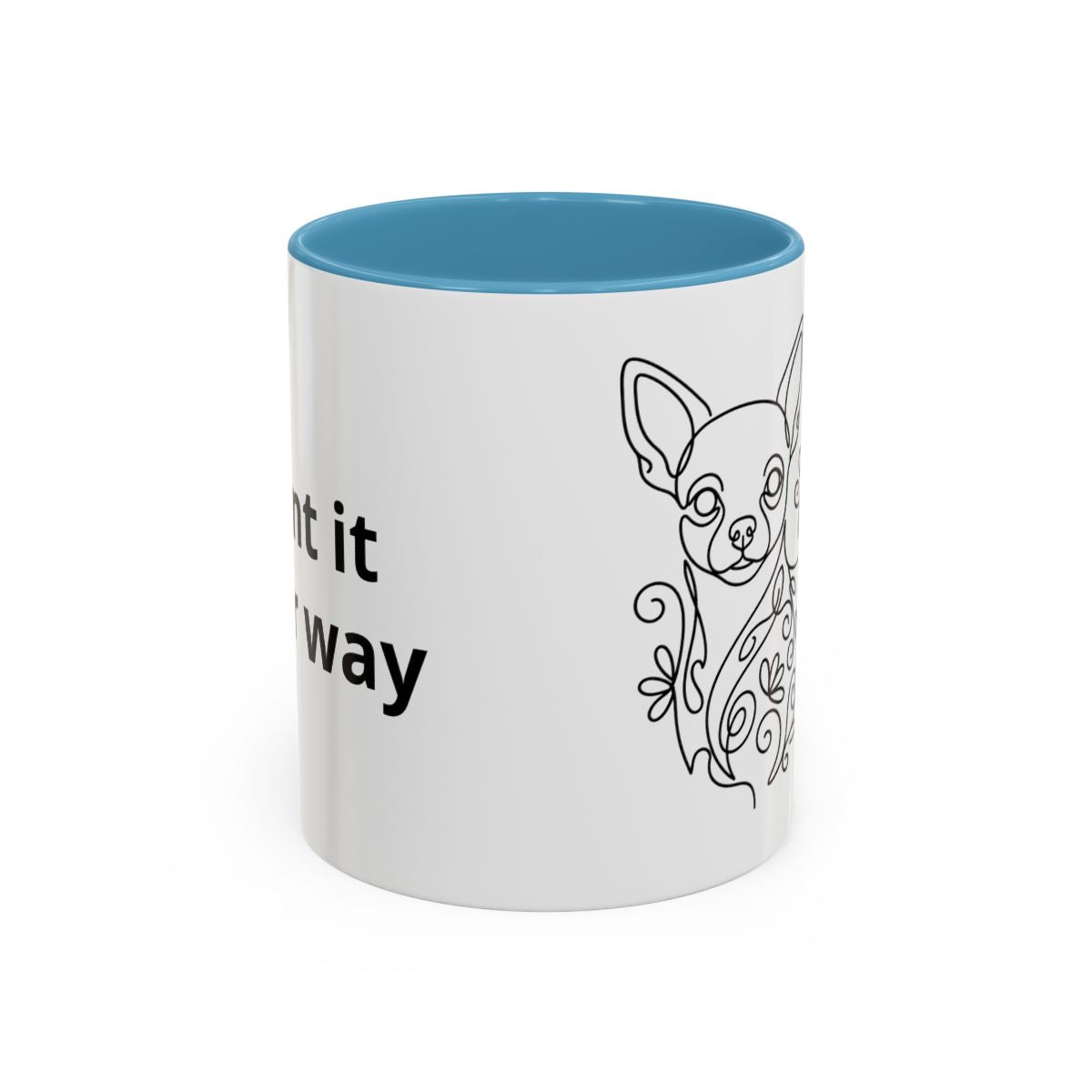 The Accent Mug — Two-Tone, 11/15oz — Light Blue