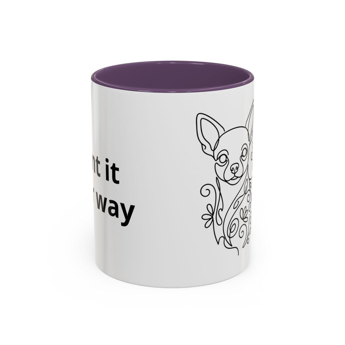The Accent Mug — Two-Tone, 11/15oz — Purple