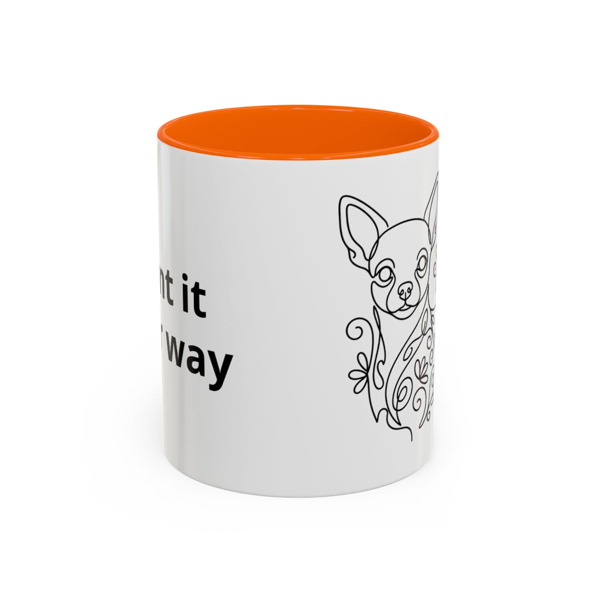 The Accent Mug — Two-Tone, 11/15oz — Orange