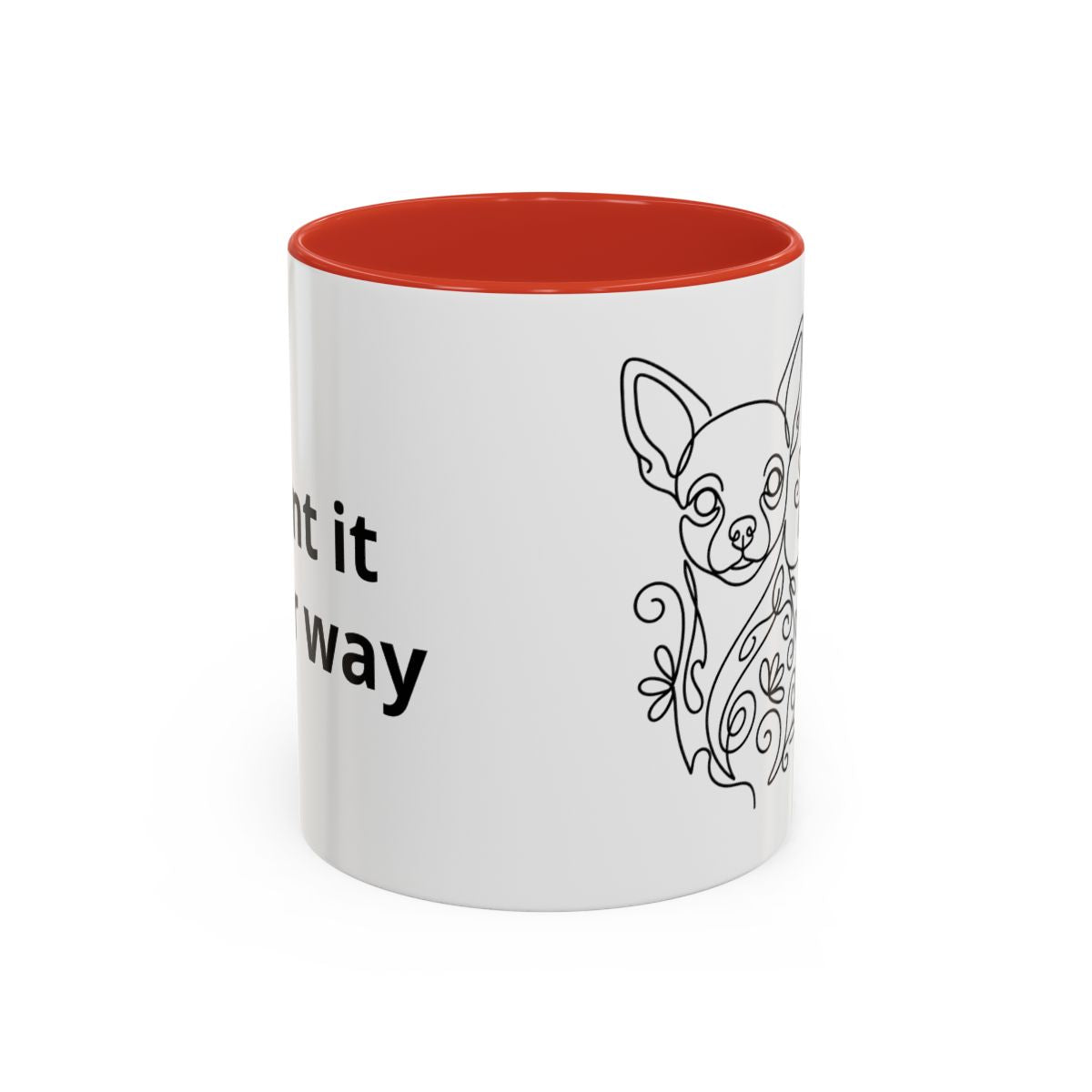 The Accent Mug — Two-Tone, 11/15oz — Red