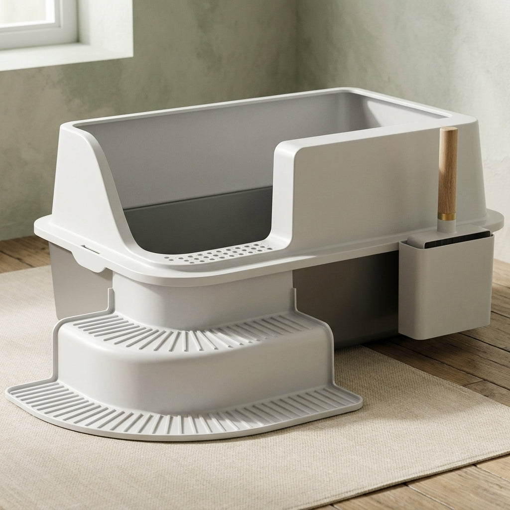 The Tidy-Step Litter Box — Aspen Paws