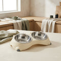 The Steady Double Bowl — Aspen Paws