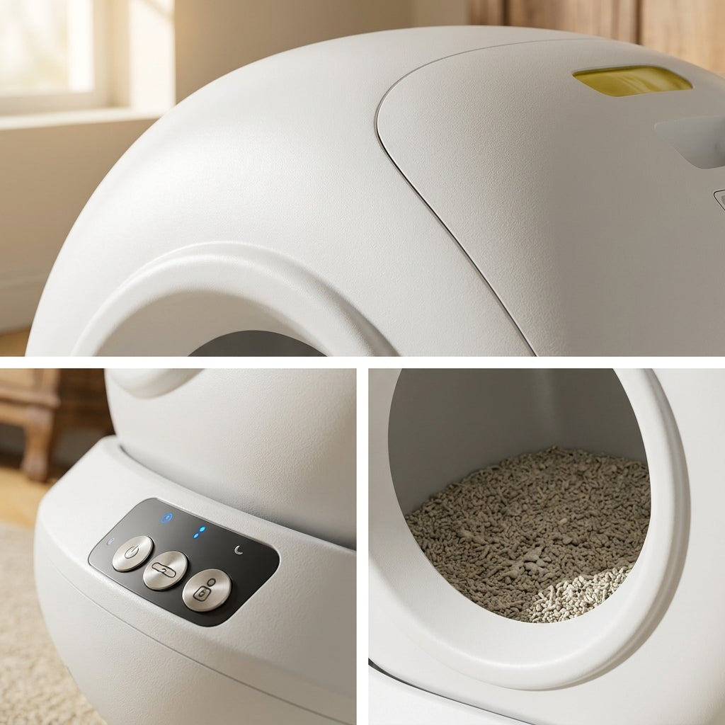 The Quiet Auto Litter Box XL — Aspen Paws