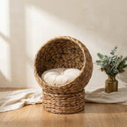 The Rattan Nook Cat Bed — Aspen Paws