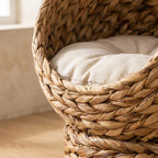 The Rattan Nook Cat Bed — Aspen Paws