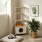 The Japandi Corner Tower — Aspen Paws