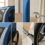 The Trailblazer XL Bike Trailer — Aspen Paws