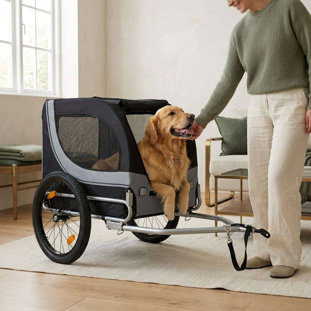 The Trailblazer Bike Trailer — Aspen Paws