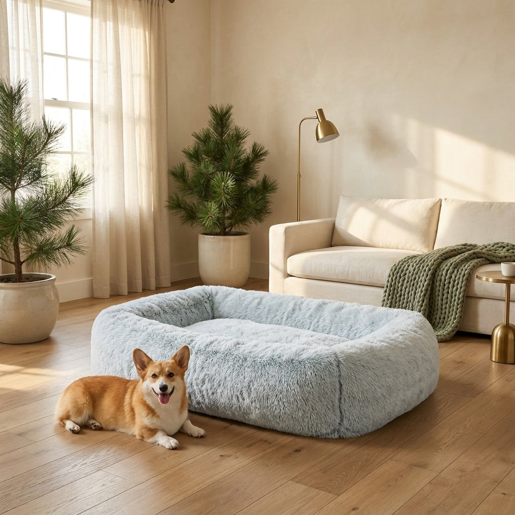 The Big-Snuggle Floor Bed — Aspen Paws