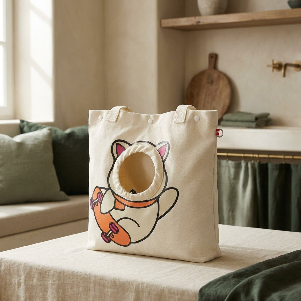 The Around-Town Canvas Carrier — Aspen Paws