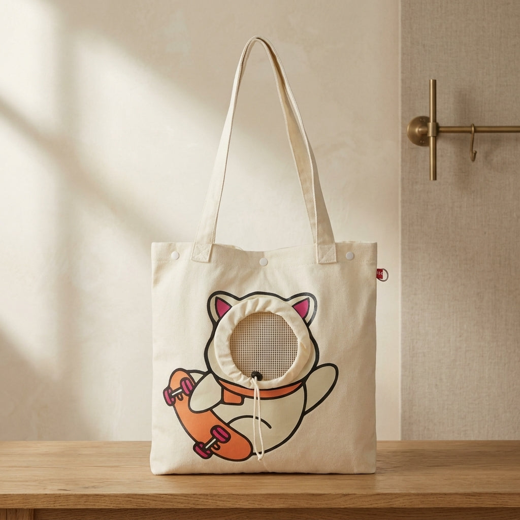 The Around-Town Canvas Carrier — Aspen Paws