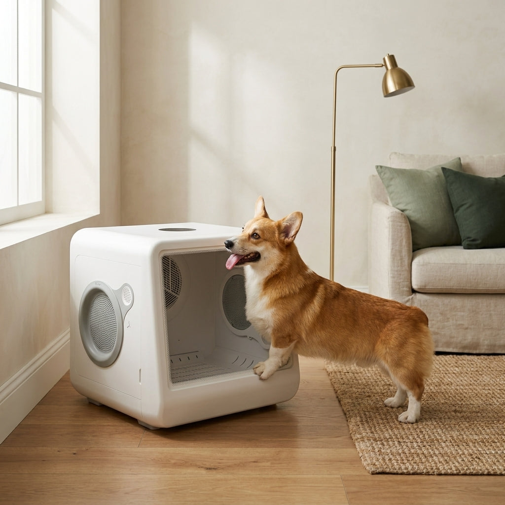 The Spa-Day Dryer Room — Aspen Paws
