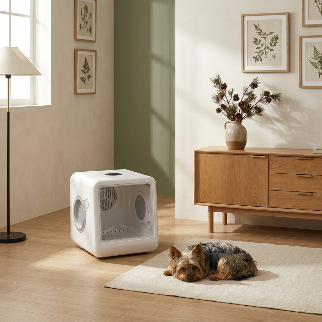 The Spa-Day Dryer Room — Aspen Paws