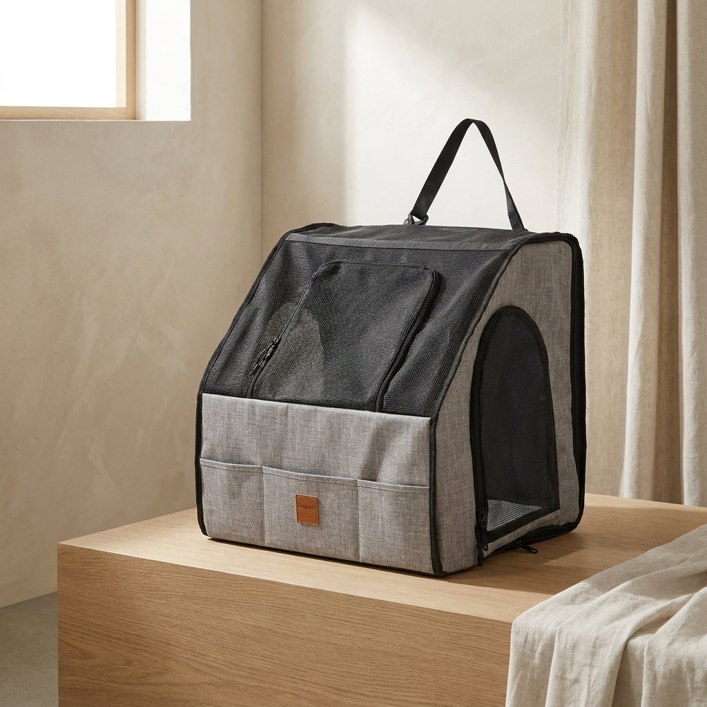 The Fold-Flat Travel Crate — Aspen Paws