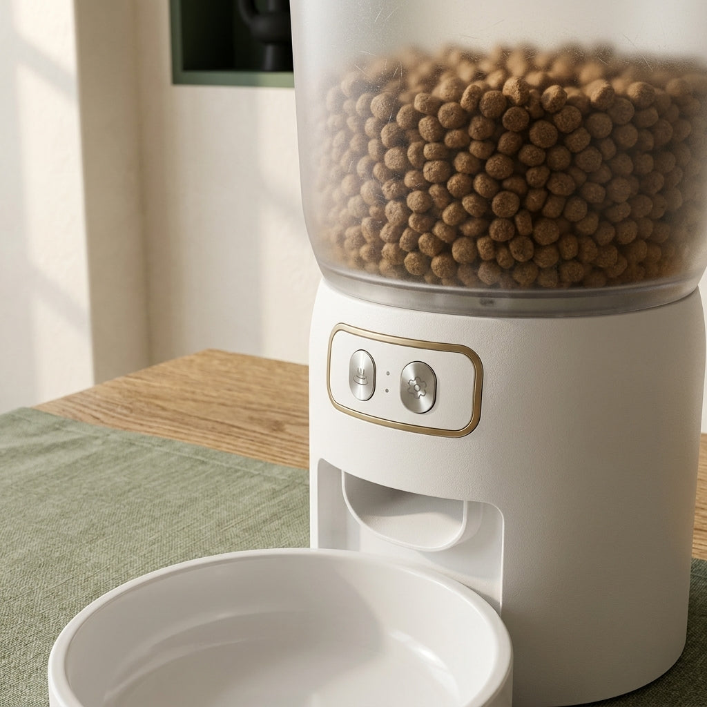 The Right-on-Time Auto Feeder — Aspen Paws