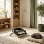 The No-Track Steel Litter Box — Aspen Paws