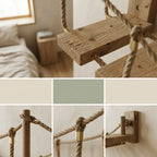 The Japandi Pine Wall Perch — Aspen Paws