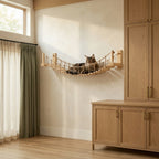 The Japandi Pine Wall Perch — Aspen Paws