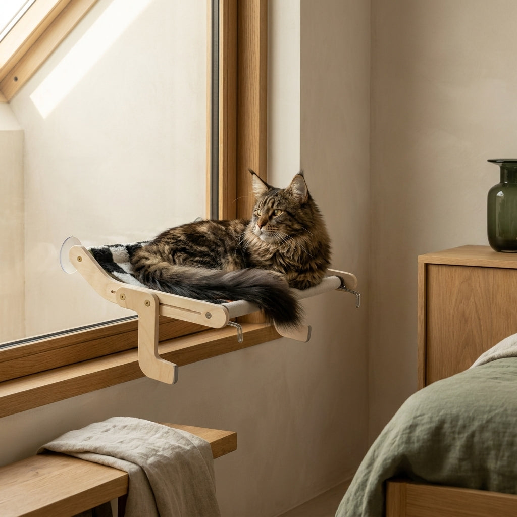 The Sunbeam Window Perch — Aspen Paws